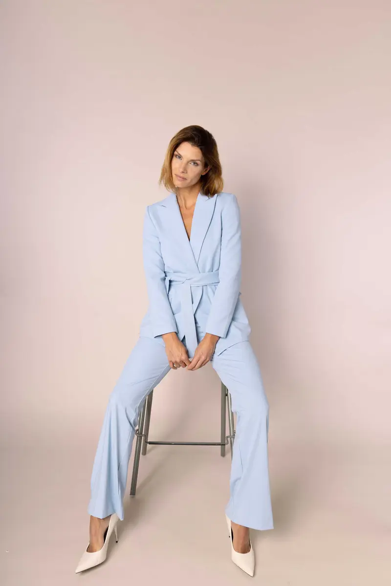 ELARA TROUSER - light blue