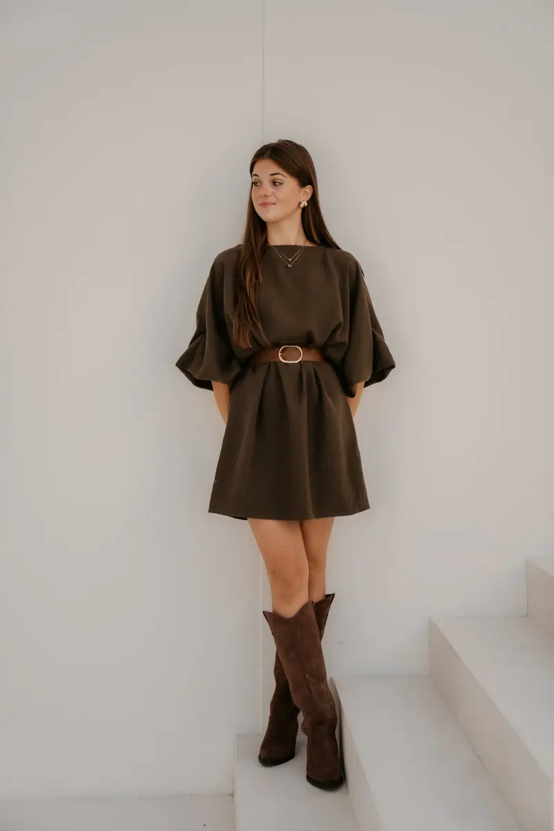 Elina Dress Green