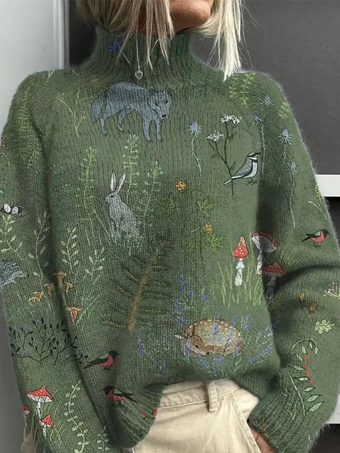 Elin™ | Turtleneck for Warm Coziness and Enchanting Style