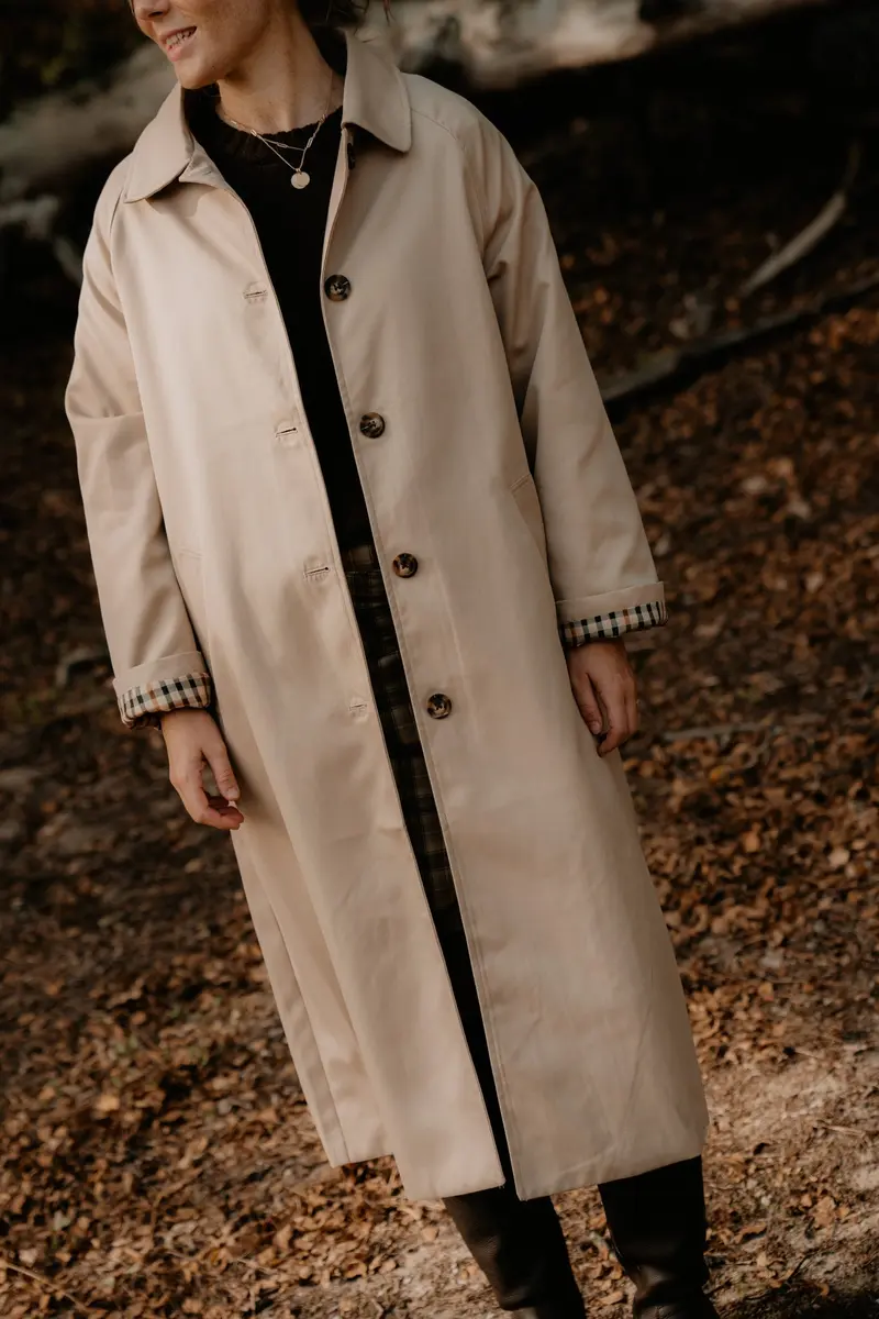 Erina Trenchcoat Taupe