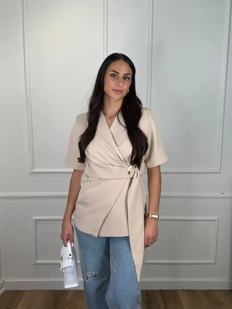 Evi Blazer Beige