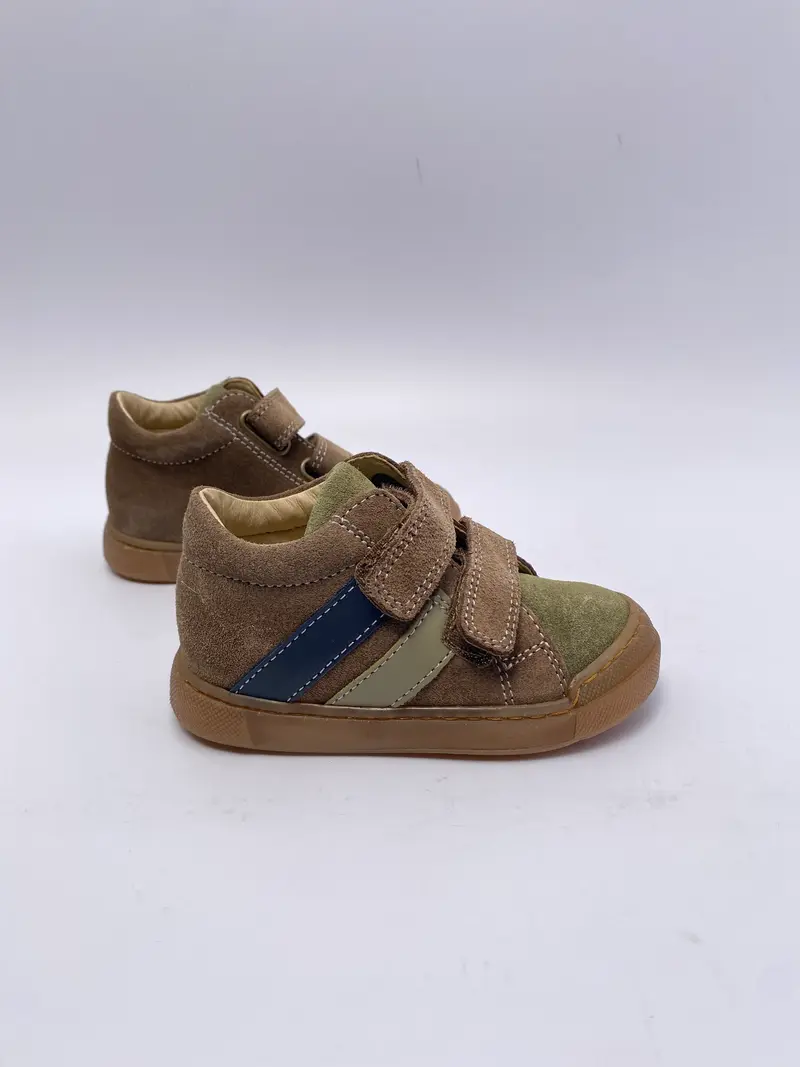Falcotto gazer vl suede / calf millitaire light brown