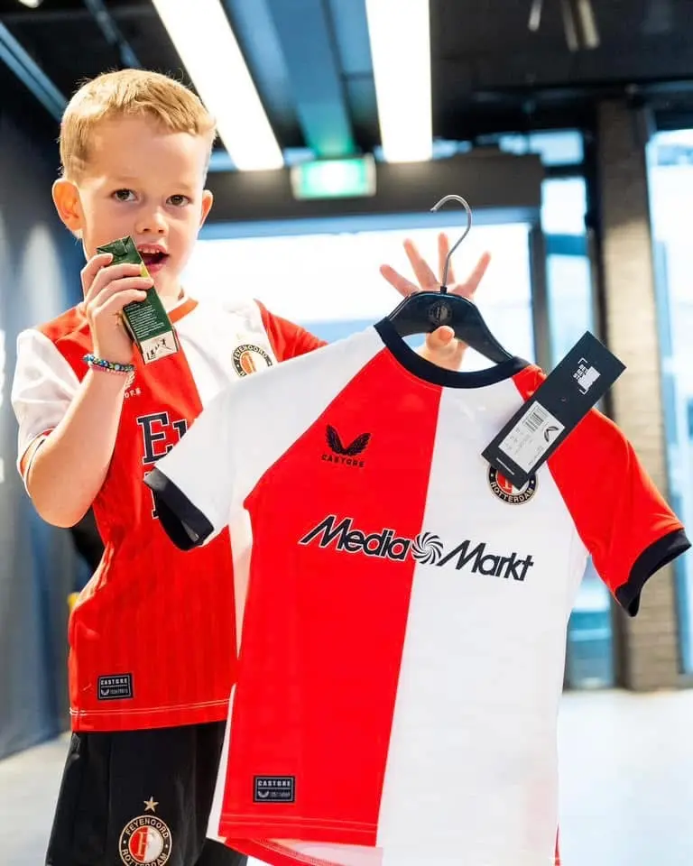 Feyenoord thuistenue 2025/26 kids