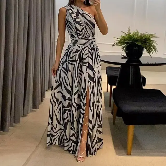 Filomena | Modna damska sukienka z nadrukiem, stylowy i kobiecy fason