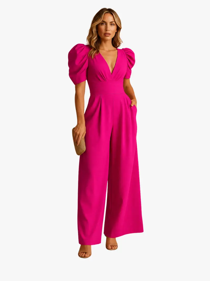 FITTED FORMAL JUMPSUIT FOR WOMEN