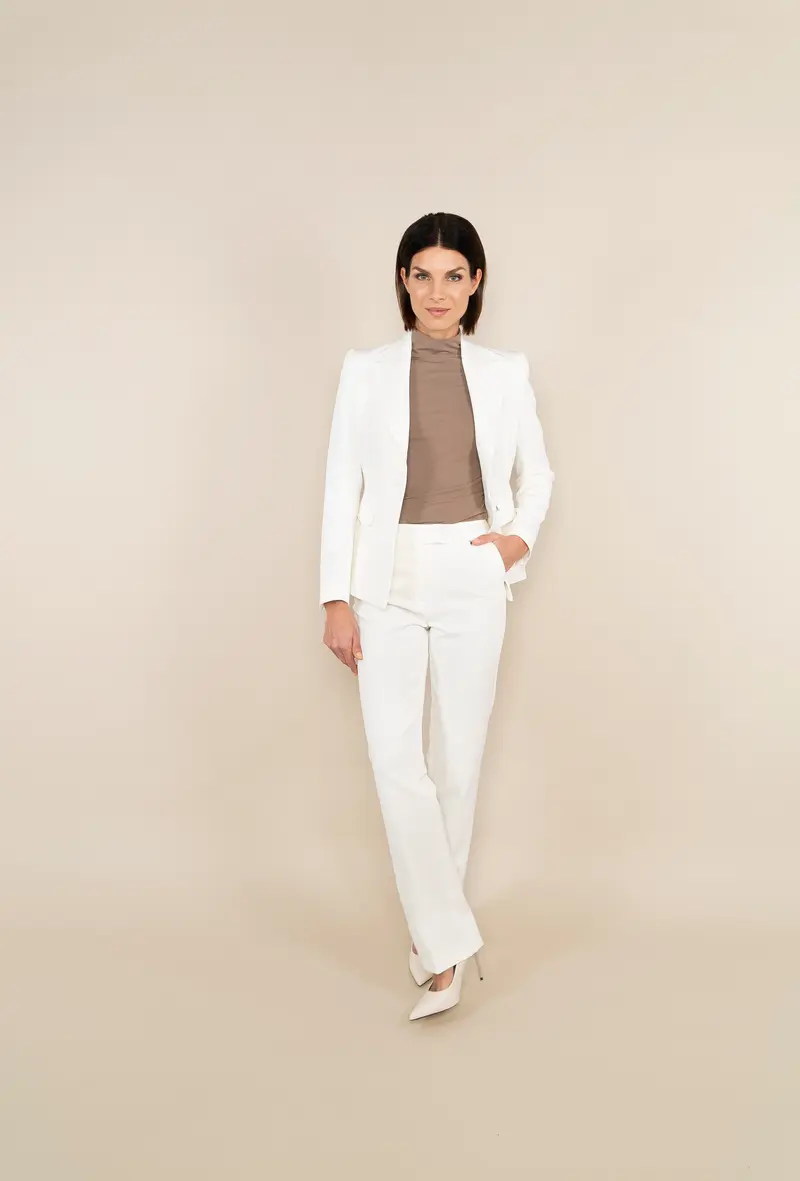 FLAIR TROUSER - off white