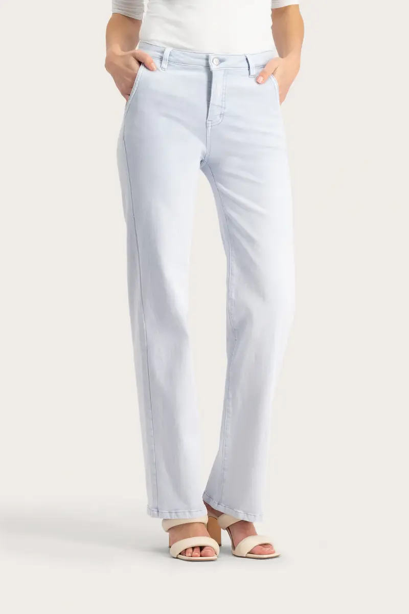 Florèz jeans Rowie loose fit ice blue