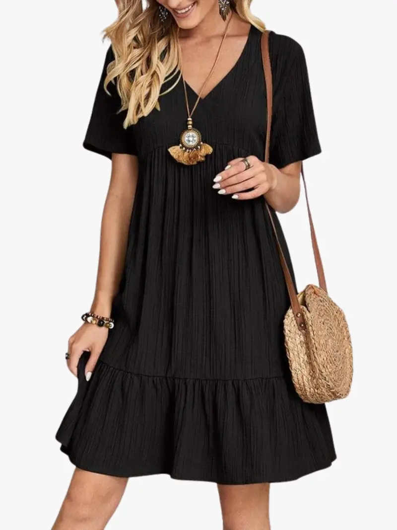 FLOWING A-LINE SUMMER DRESS FOR WOMEN