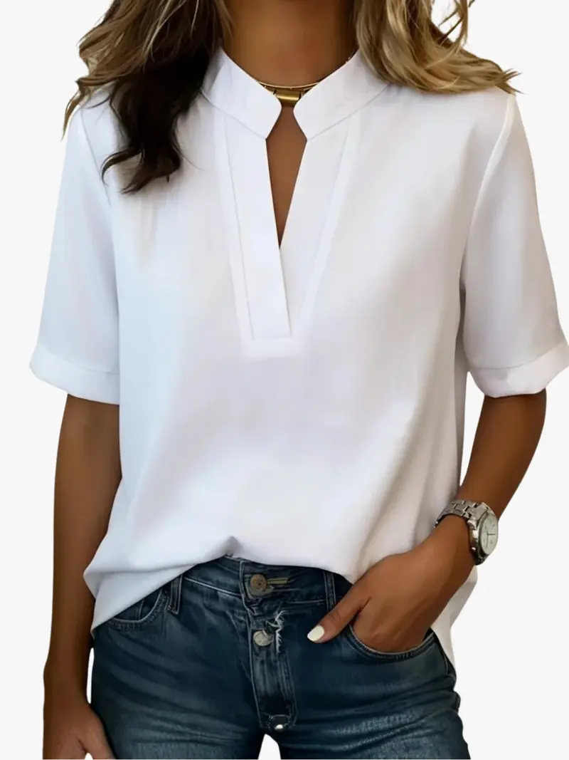 FLOWING CREPE BLOUSE FOR WOMEN