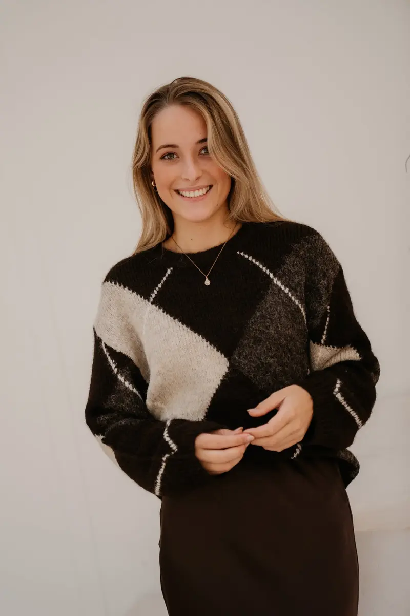 Fqgrslulu-Pullover Mole Mel