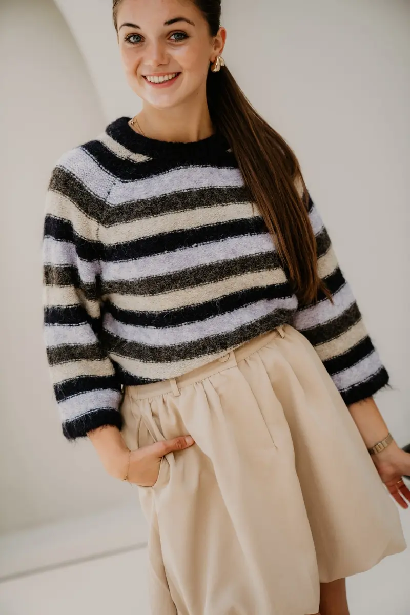FQgrslulu-Pullover Nightshade Iris Mel