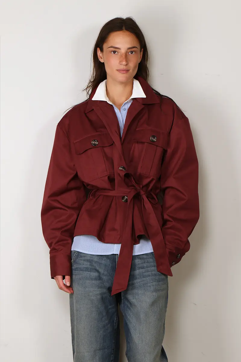 Francoise - Jacket - Wanda - Prune