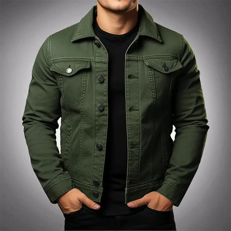 Freizeitjacke Mit Knopfleiste - Giuseppe