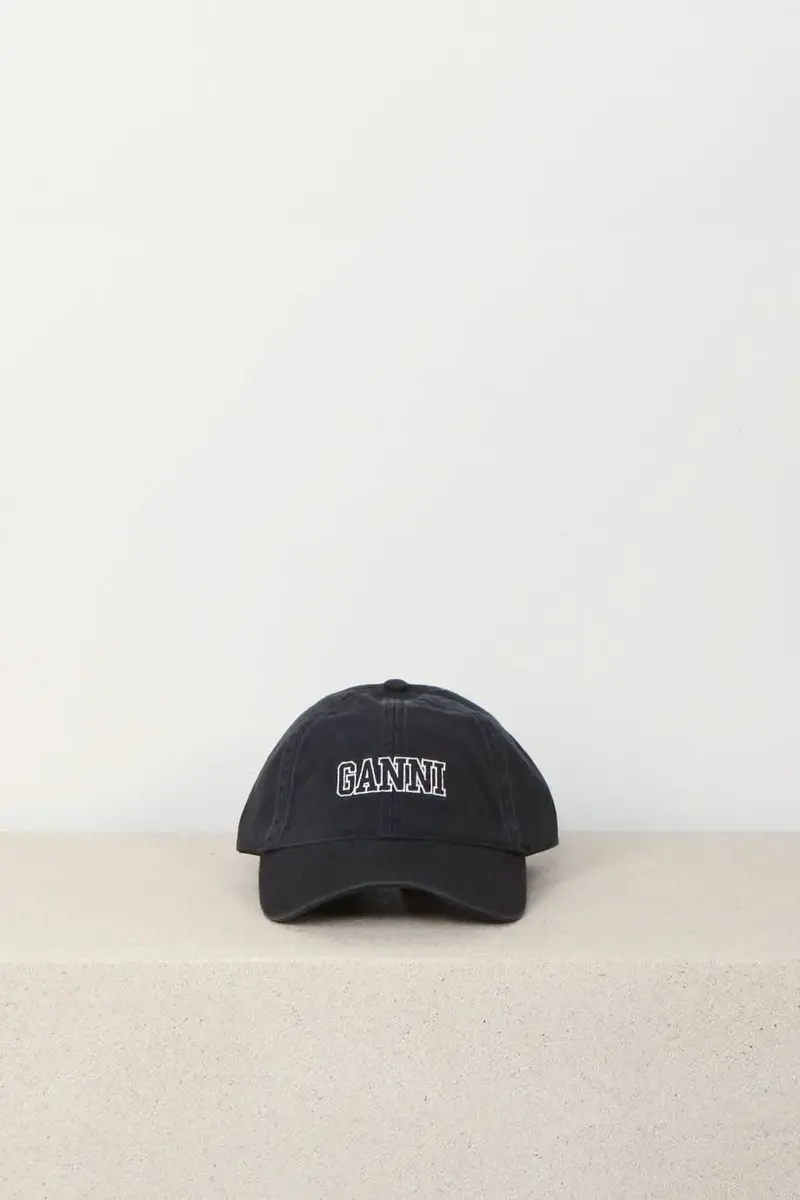 Ganni - Pet - Cap Hat - Black