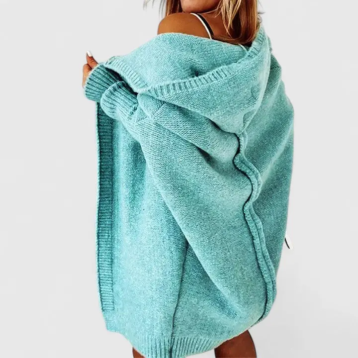 Gemütliche leichte Strickjacke