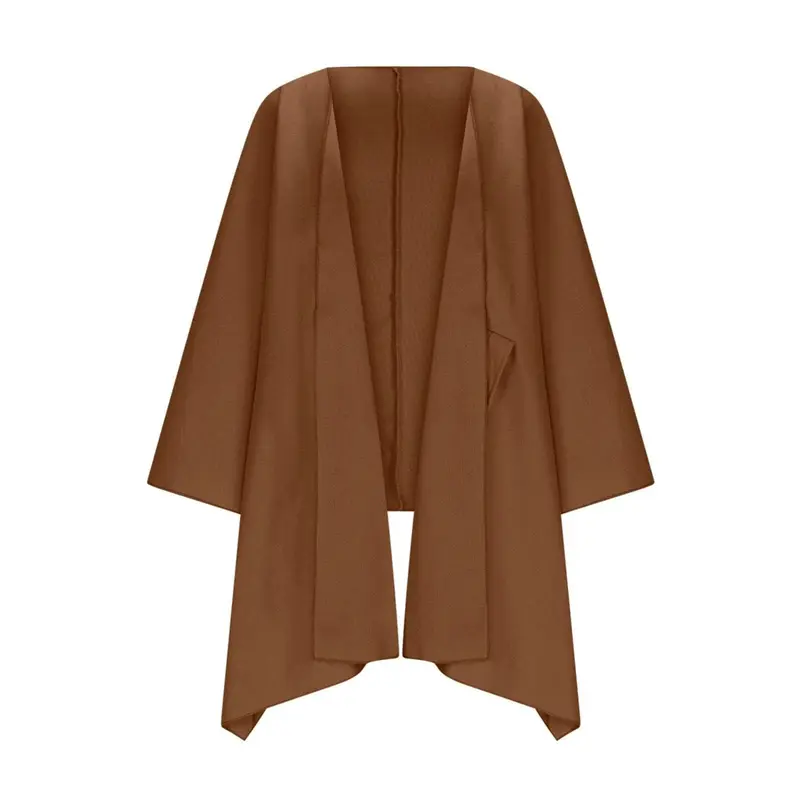 Gemütlicher Strick-Longcardigan mit Fledermausärmeln