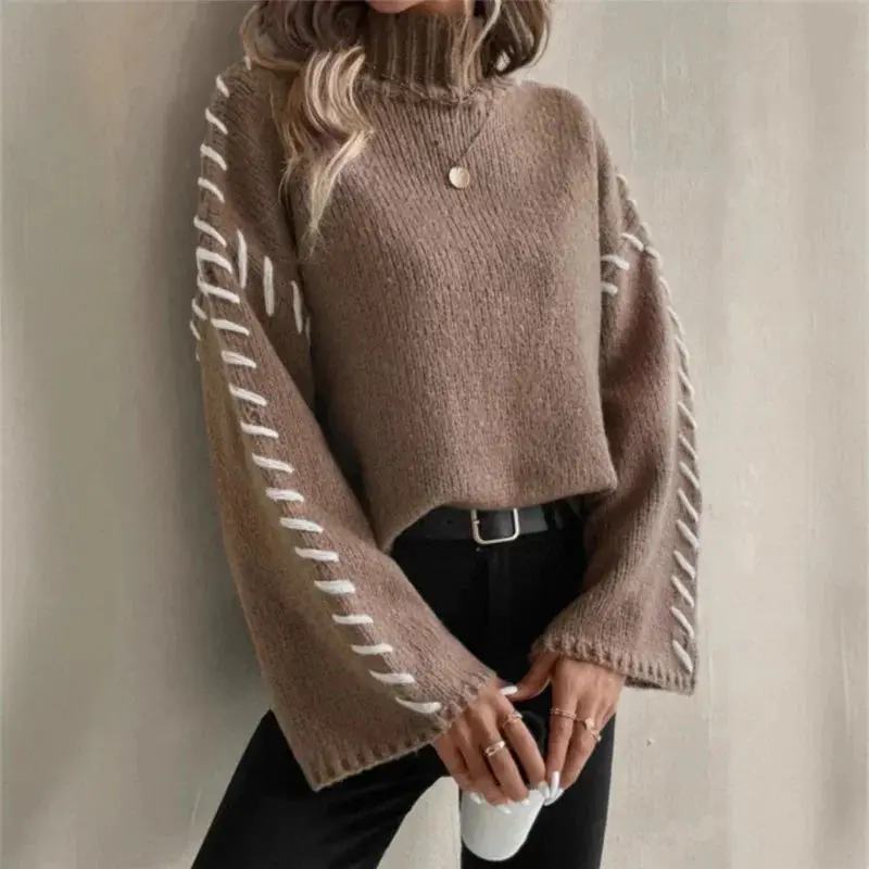 Gemütlicher Strickpullover für stilvollen Komfort