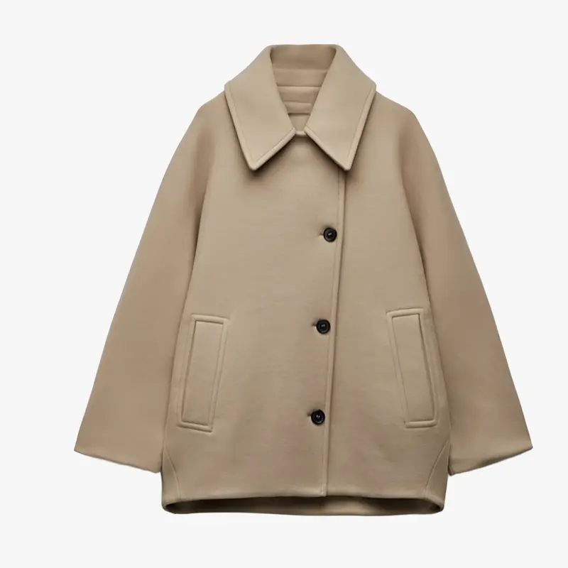 Giacca Oversized Elegante e Versatile