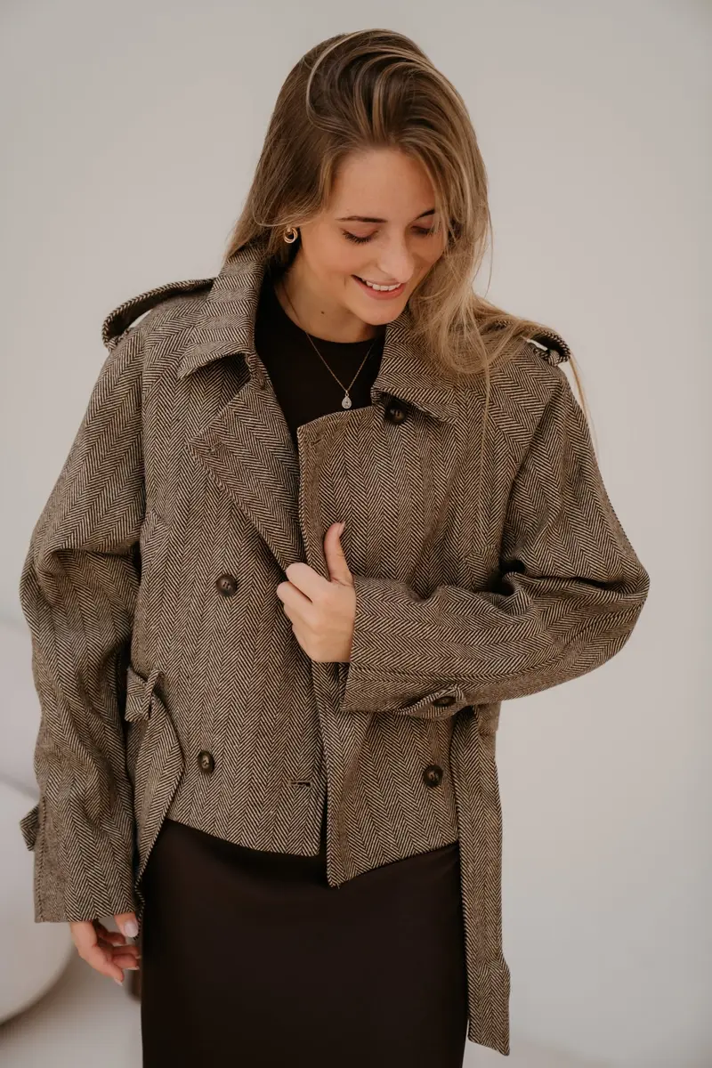 Gigi print jacket