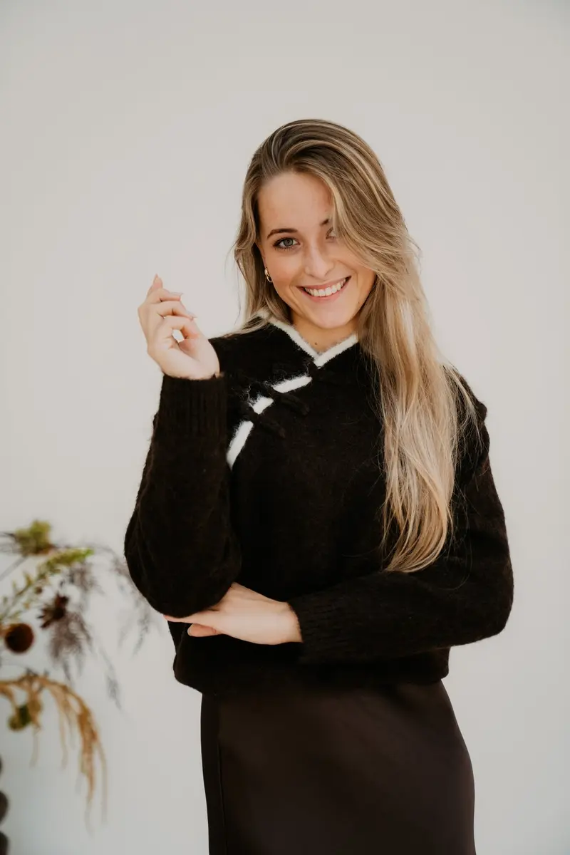 Gitte sweater choco