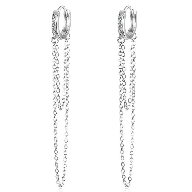 Glänzende Kettenohrringe | Shop Nory