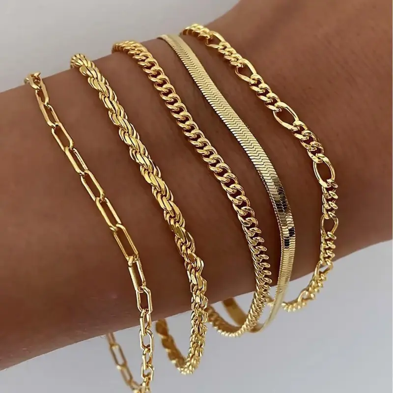 Golden Bracelet set