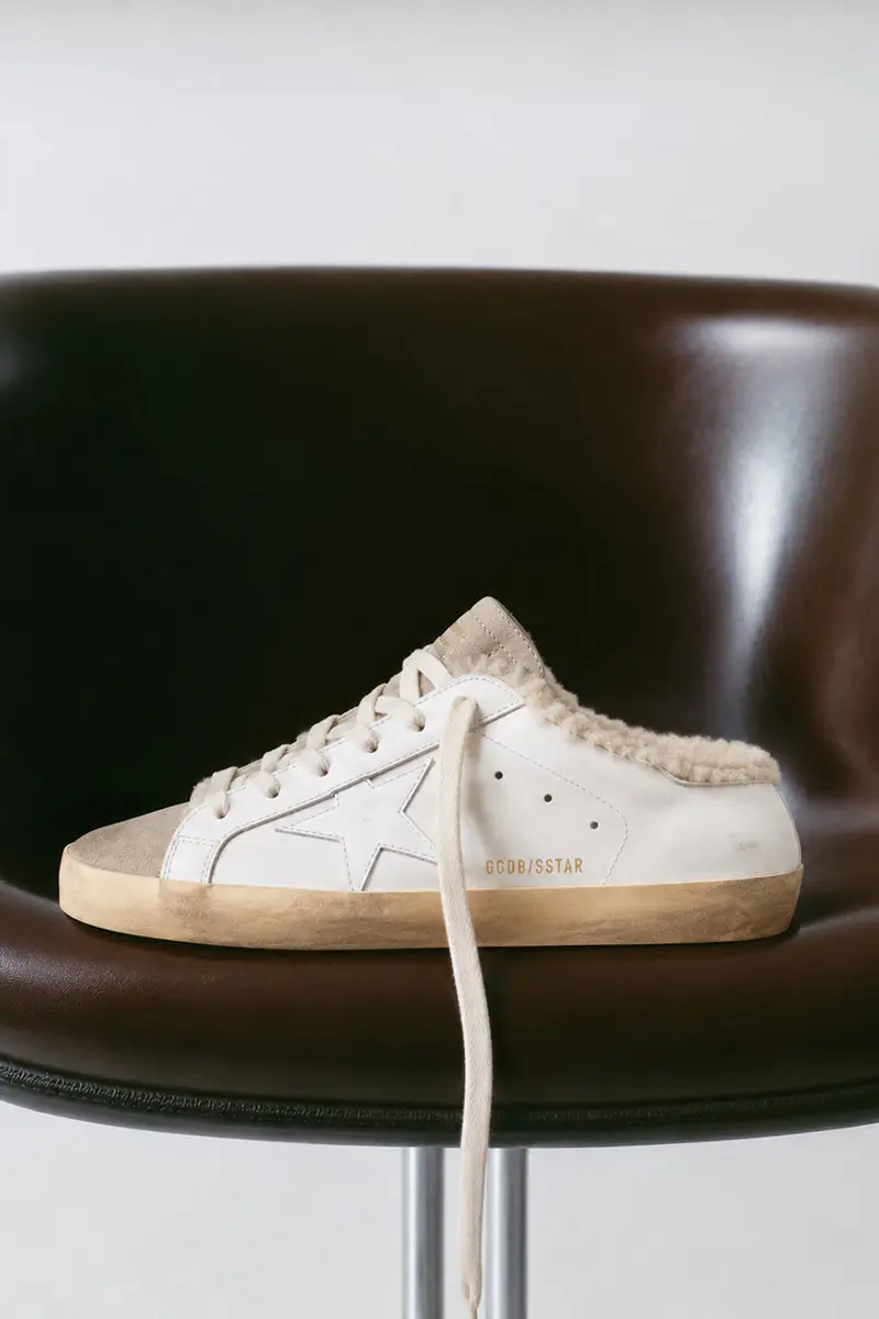 Golden Goose - Sneakers - Super Star Sabot - White / Taupe / Beige