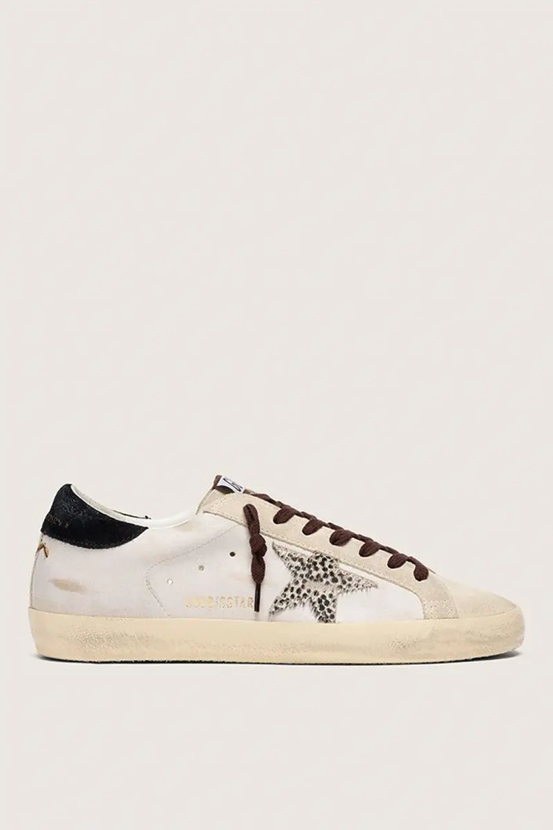 Golden Goose - Sneakers - Super Star - White / Seedpearl / Black