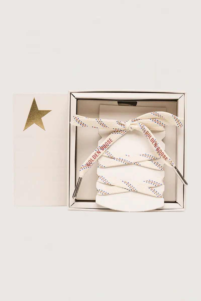 Golden Goose - Veters - Kit Lace - Cream / Bluette / Rust