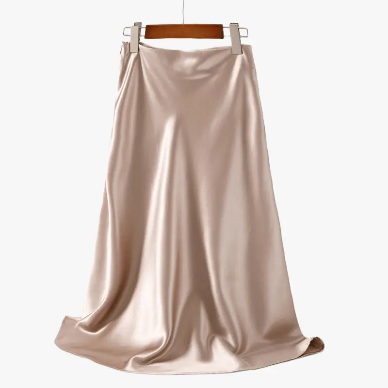 Gonna Midi Elegante in Satin