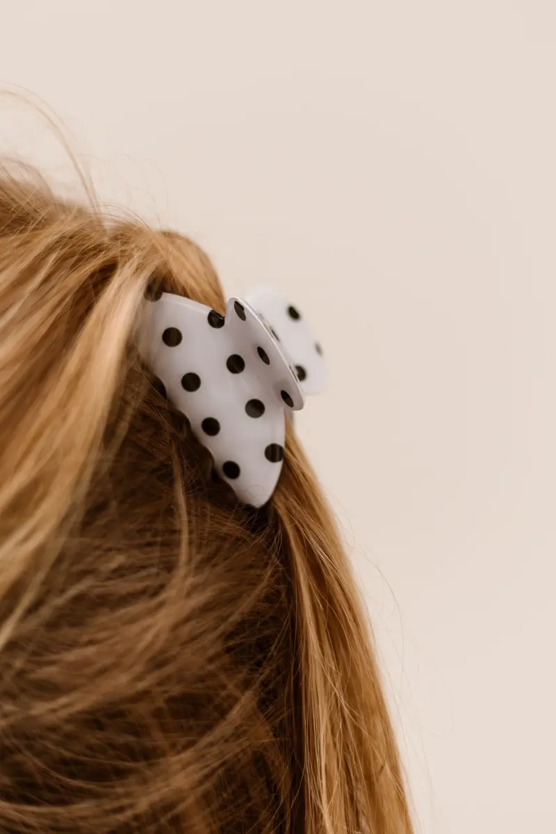 Haarclip Stippen Wit 512980