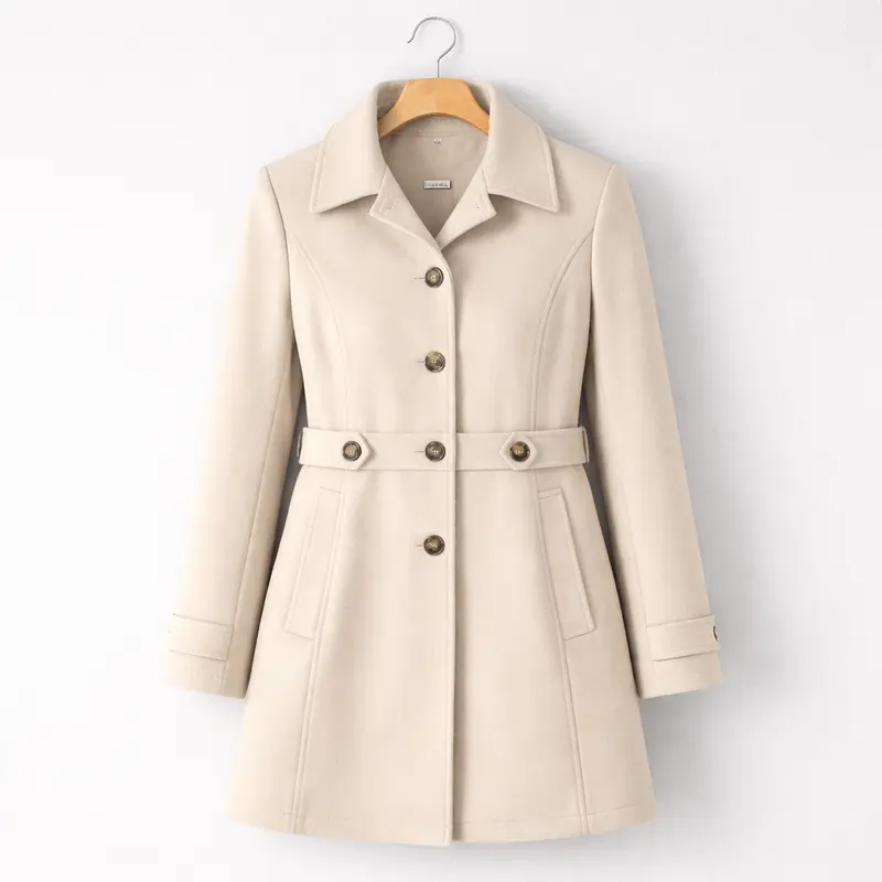 Harmony™ | Elegant Mixed Wool Coat