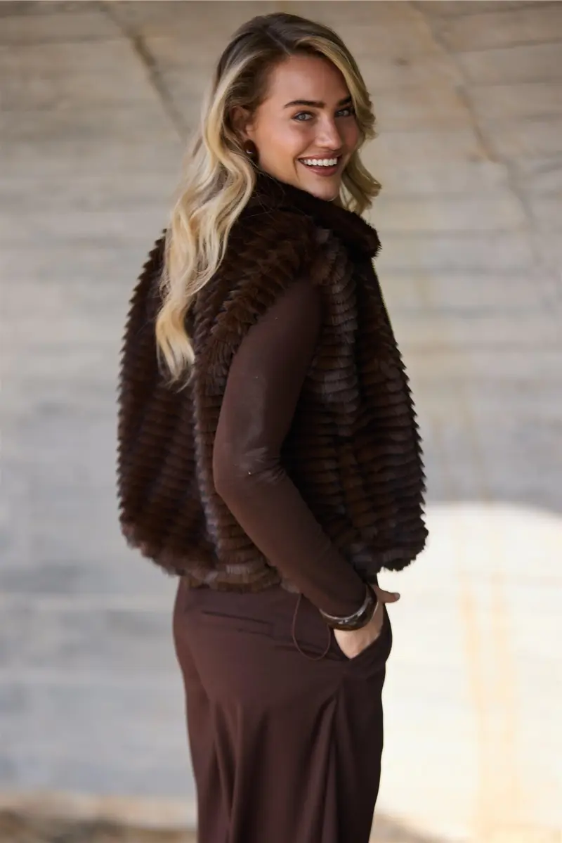 Harriet Gilet Zipper