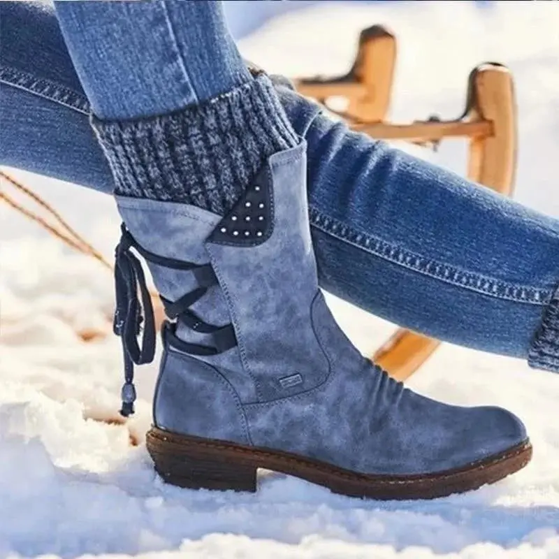 Helena | Damen Stiefel mit Pelzfutter für Herbst