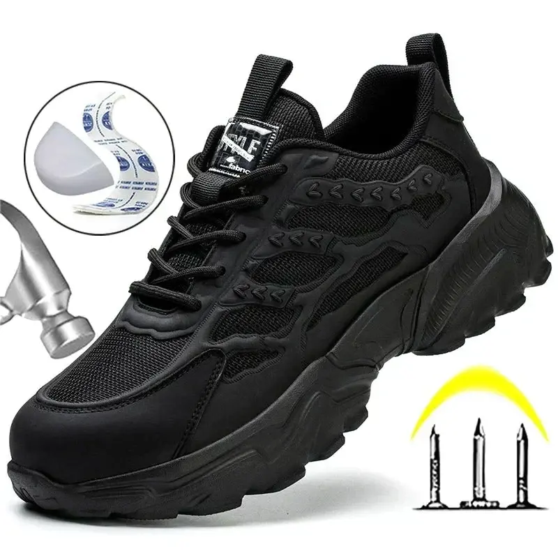 Herren Sicherheitschuhe mit Stahlkappe - Rocco
