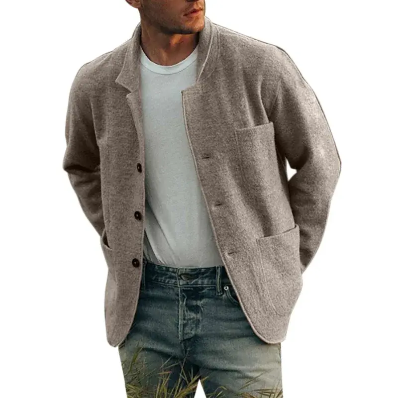 Herren Strickjacke mit taillierter Passform – Dario
