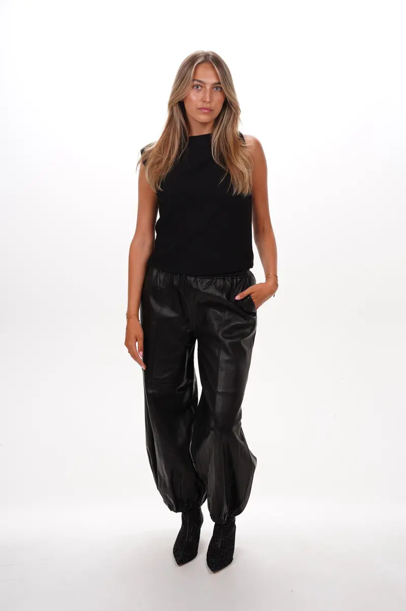 HERSKIND Trousers Sylvia leather