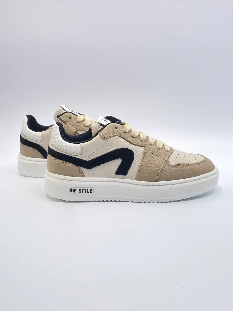Hip H1015 taupe combi laag