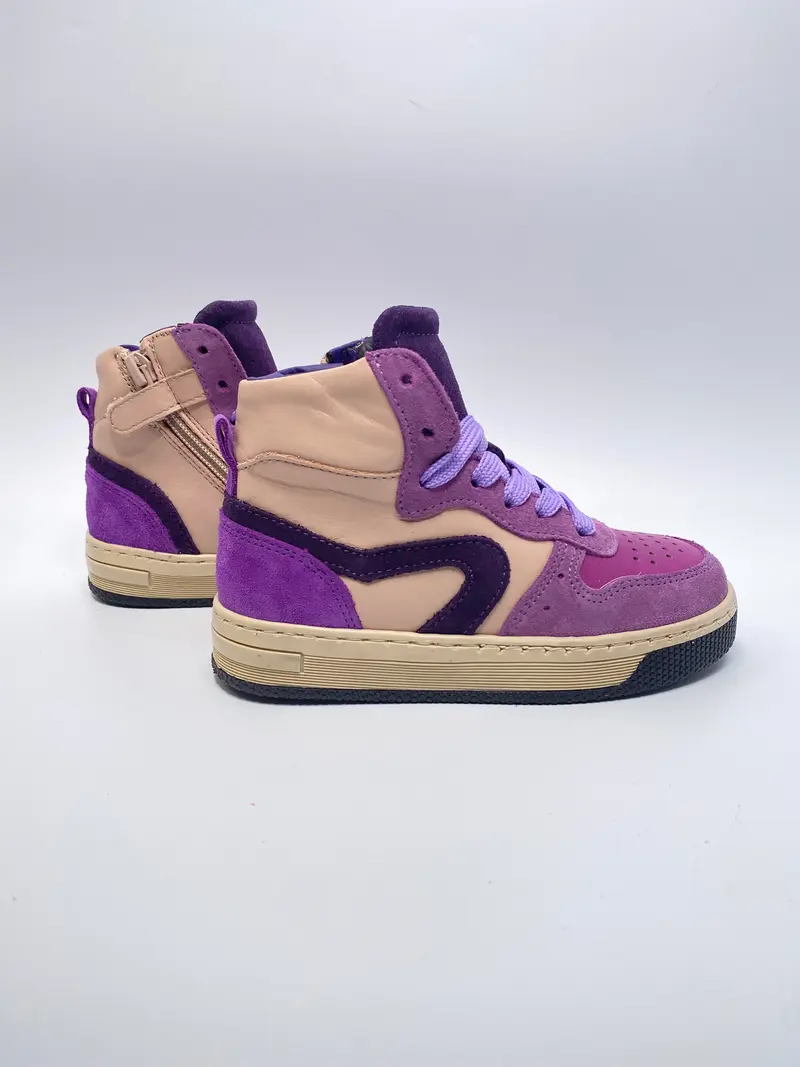Hip H1301 lila M combi, lila paars. Paarse neus