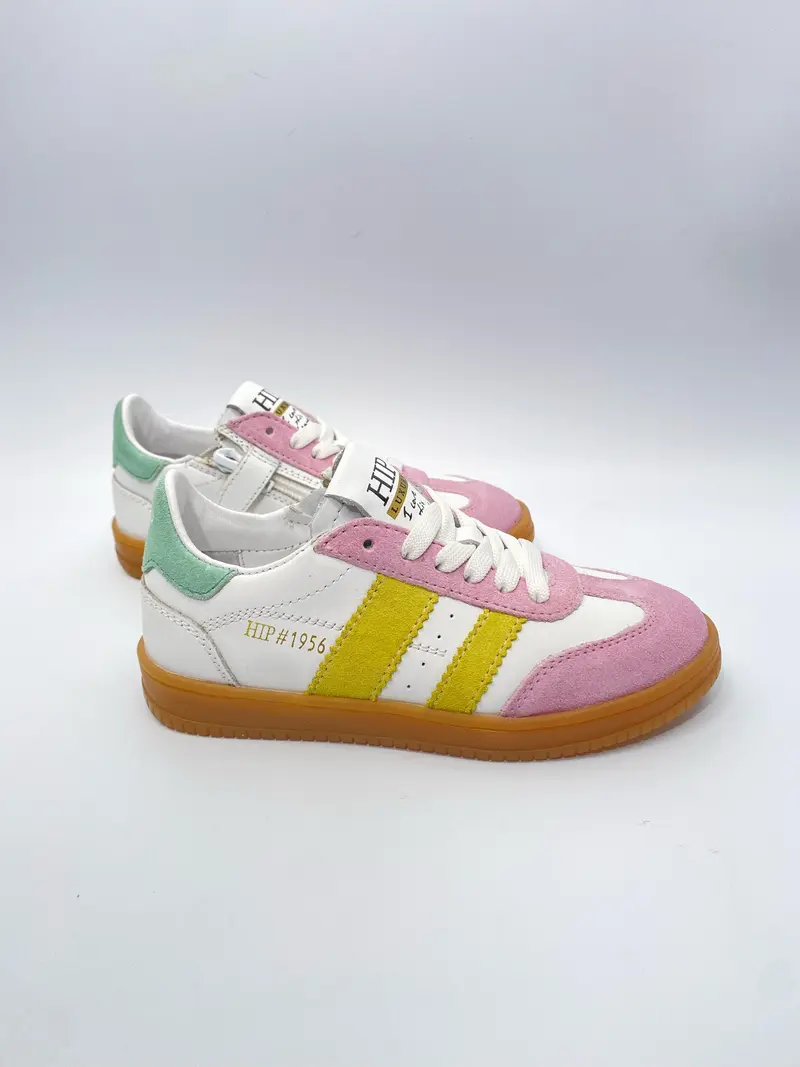 Hip H1511 white combi roze mint