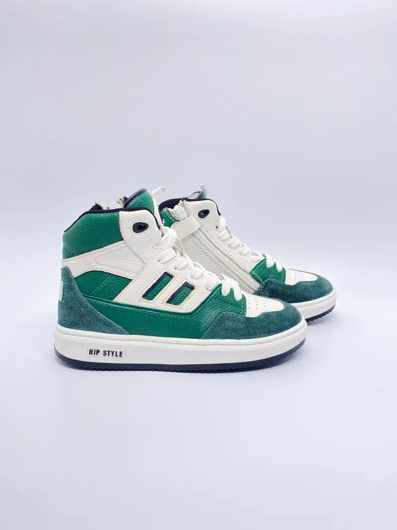 Hip H1526 hoge sneaker green/combi