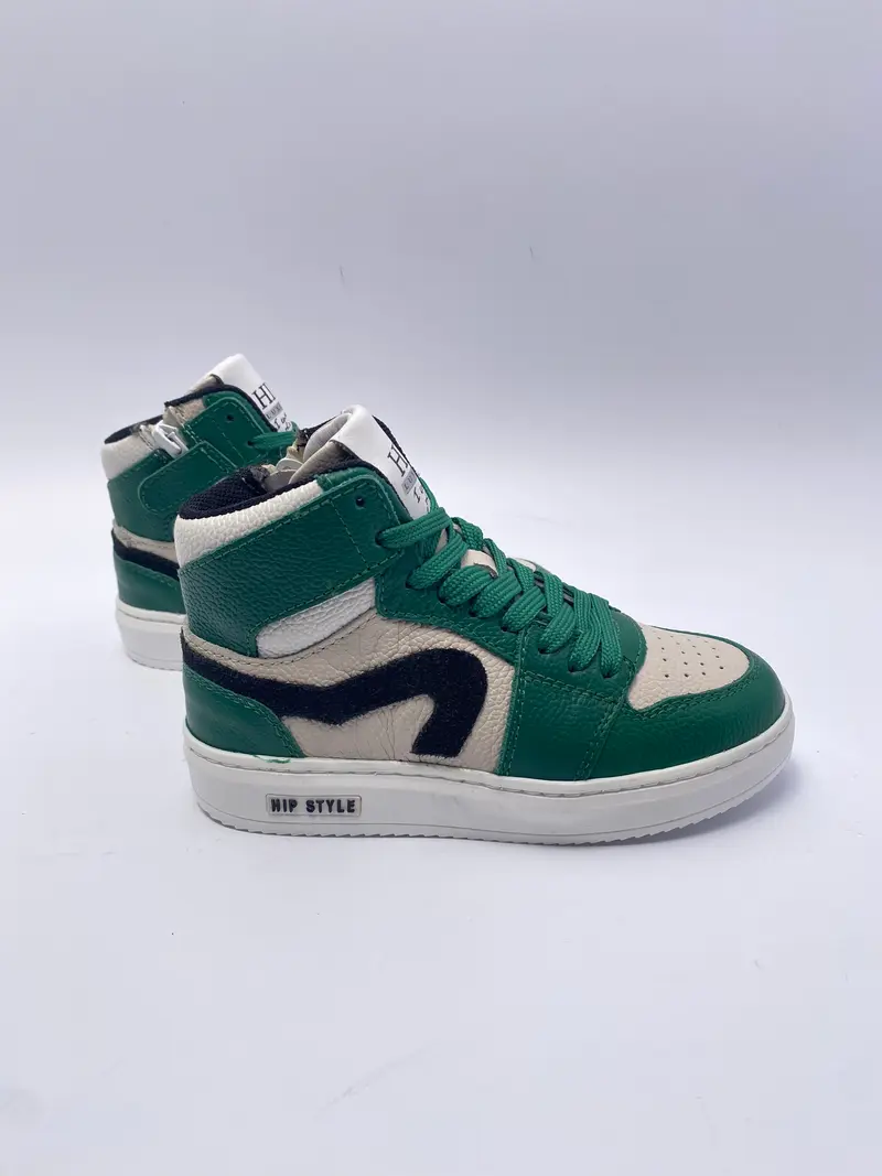 Hip H1665 hoge sneaker green combi