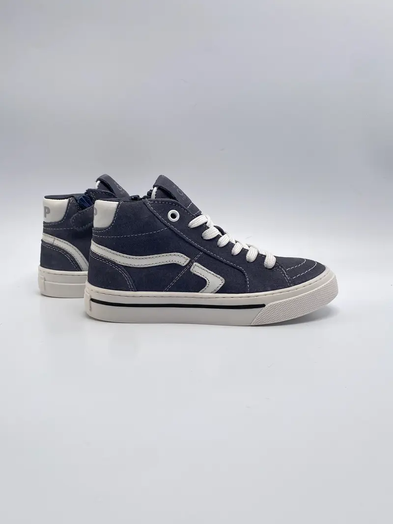 Hip h1844 jeans grey combi half hoog
