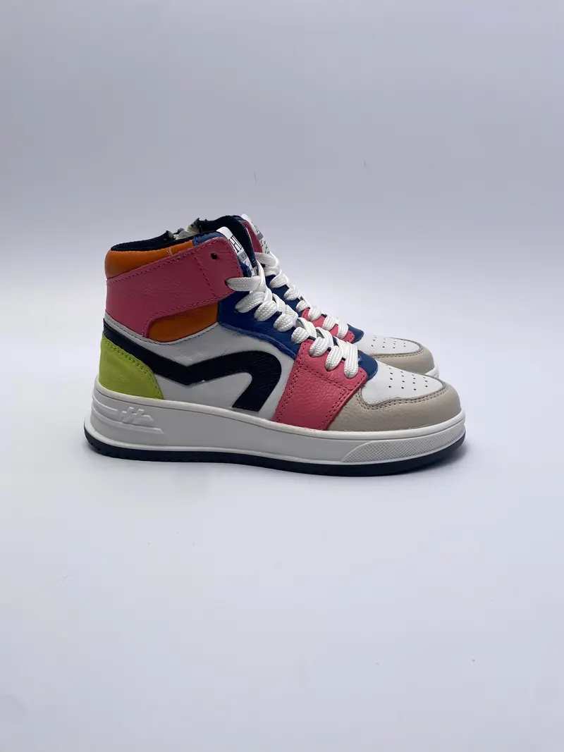 Hip sneaker wit/beige multi kleur H1012