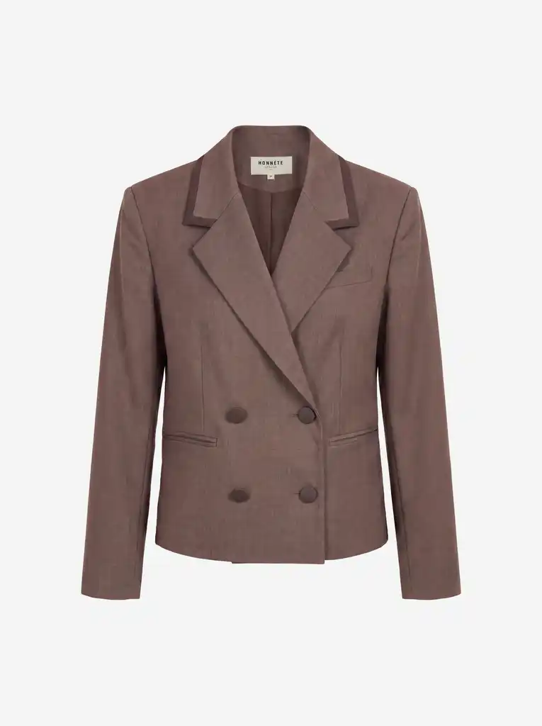 Honnête Atelier blazer Clarisse