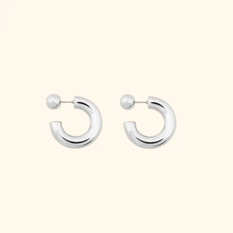 Hoop Dot Earrings