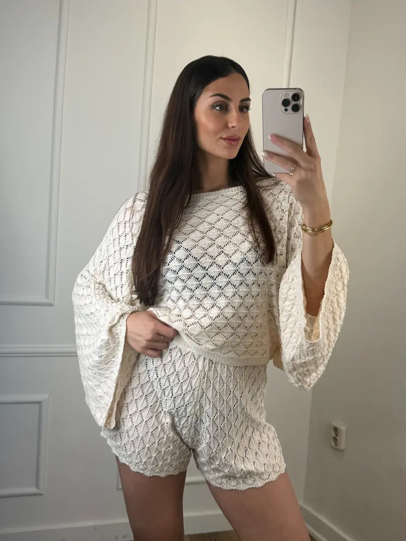 Ibiza Knit Set - Crème