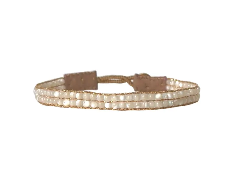 IBU jewels AL29 bracelet cap lise mother of pearl
