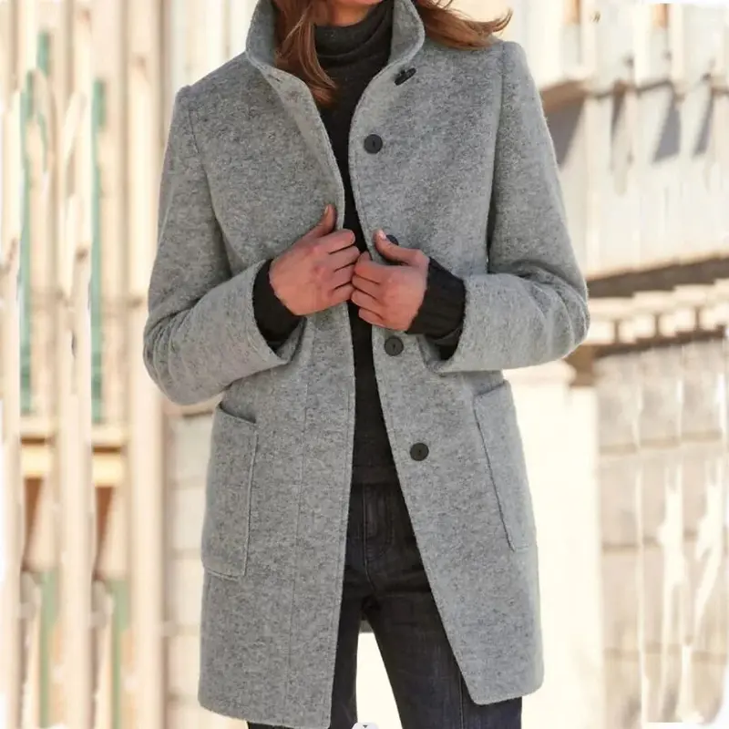 Ida | Warme Damen Herbstjacke elegant praktisch