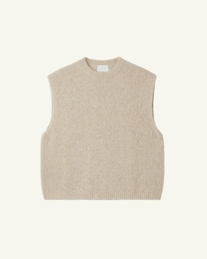 Indi Cream Vest